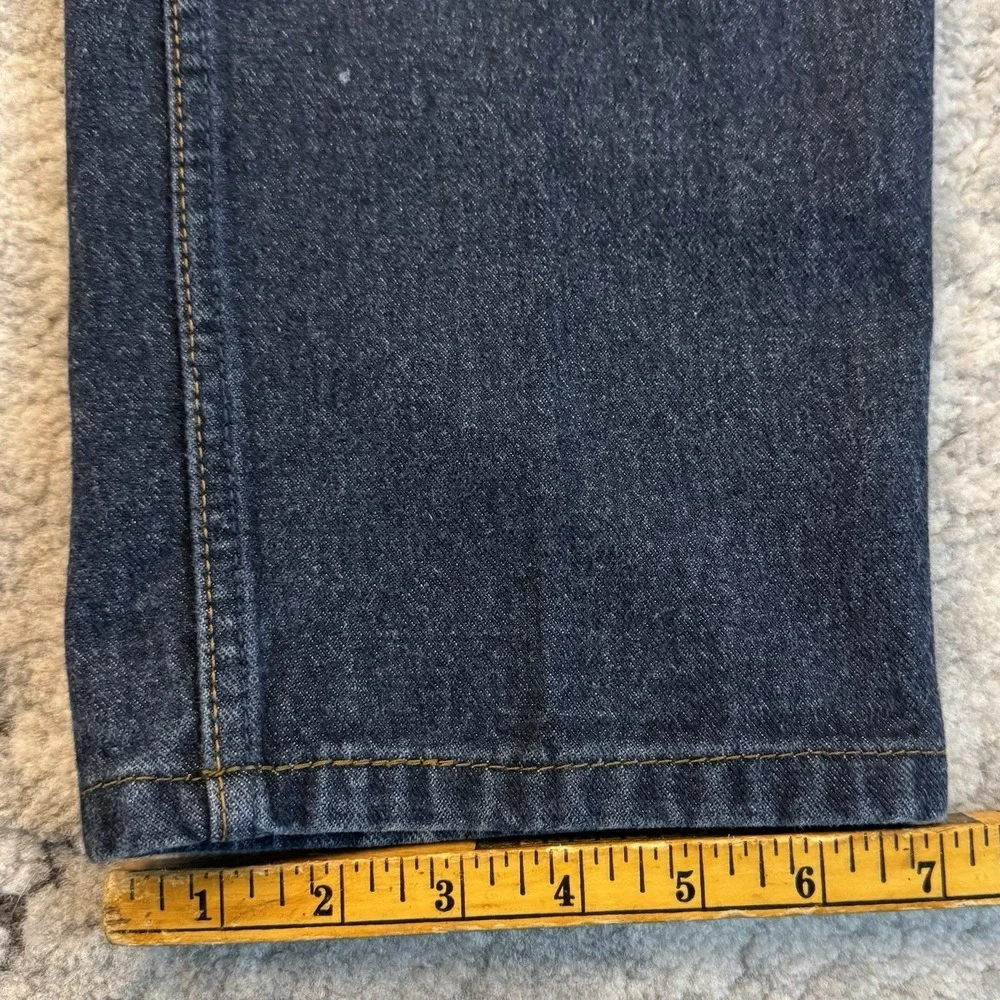 Vintage 90s Levi's 505 Straight Denim Jeans Dark Wash Size 33W 30L Short